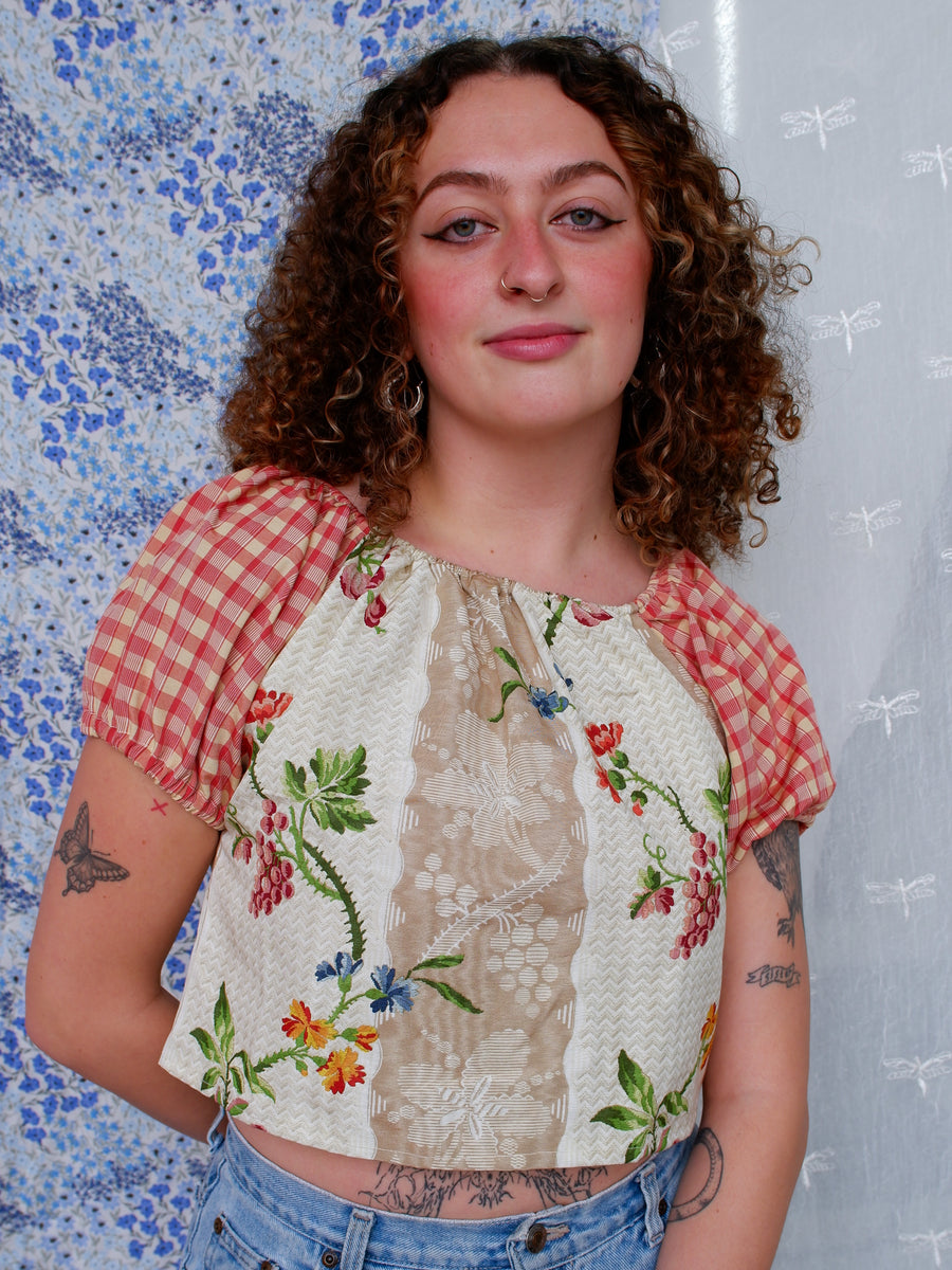 Fruit Puff Sleeve Blouse – Luce Threads