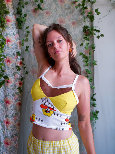 Retro Patchwork Tanktop