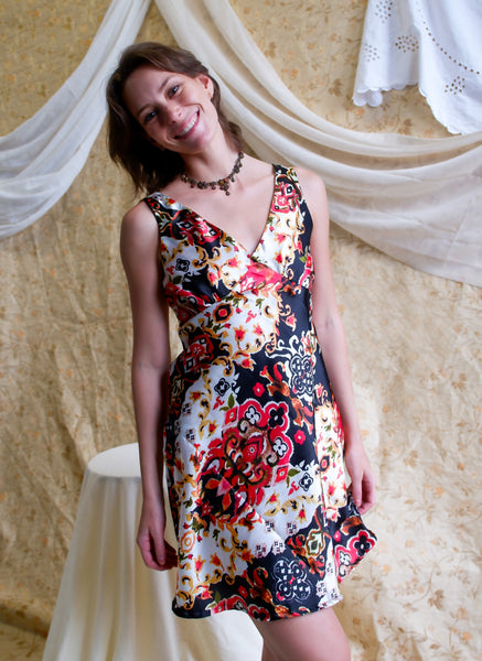 Printed Slip Dress