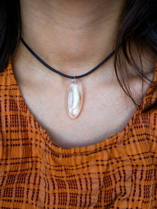 Leather Tooth Necklace